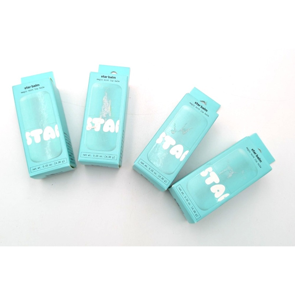 4 Pack: Starface Star Balm *magic mint* Hydrating Lip Moisturizer